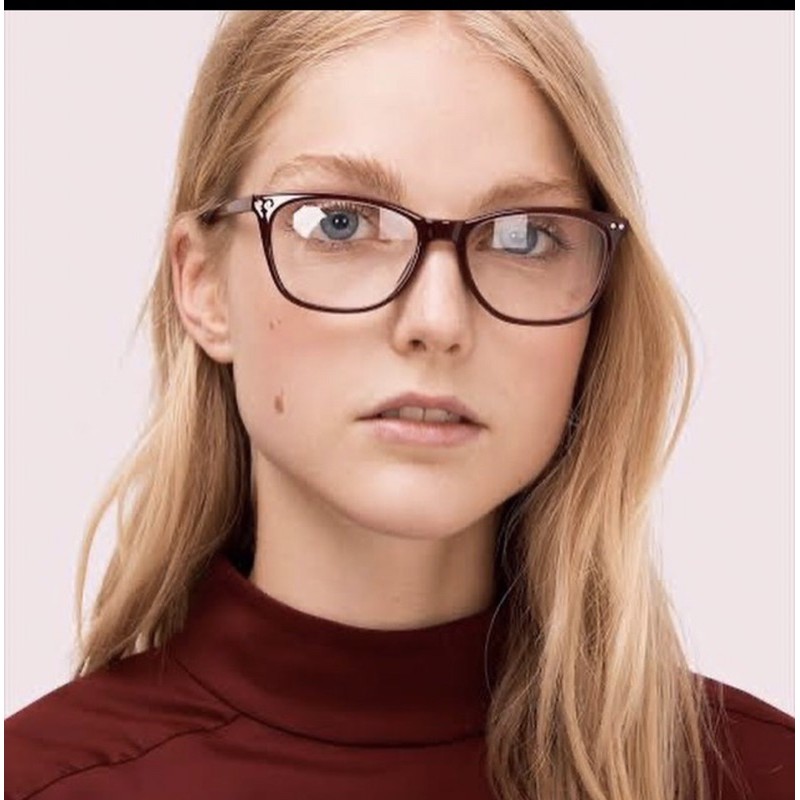 KATE SPADE Reading Glass - Rebecca Burgundy (+2) Kacamata Baca Plus Original Branded