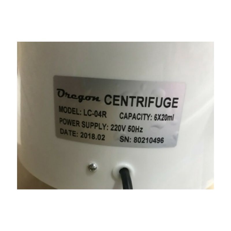 Mesin Centrifuge 6 HOLE Dermatology untuk PRP plasma darah free tabung 100pcs / KEMENKES RI AKL 10102717594