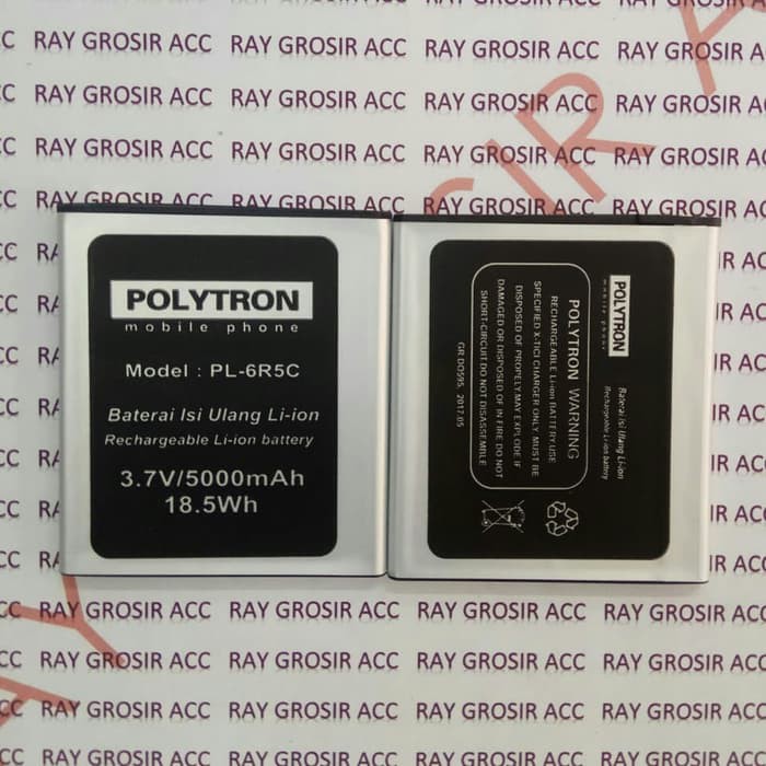 Baterai Original Polytron PL-6R5C PL6R5C Zap 5 4G450 4G 450