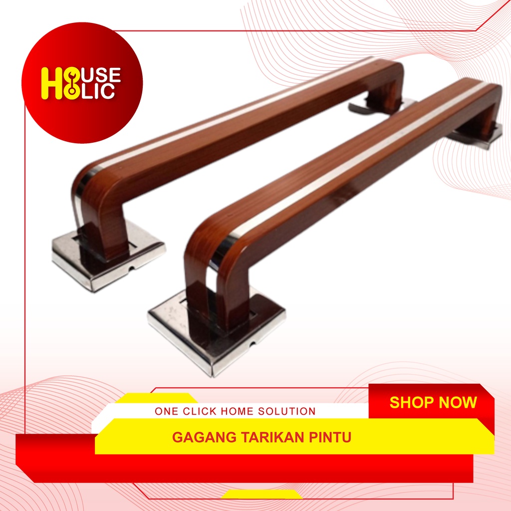 Pull Handle 35cm Handel Tarikan Gagang Pintu Rumah Model Gawang 35 Cm