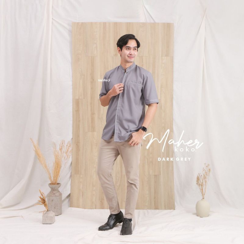 Maher Koko Lengan Pendek By Naisha Hijrah