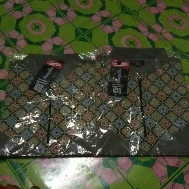 Baju Koko Couple Koko Batik Abu02  Koko Ayah Anak Koko Couplekoko Murah Koko Songket Koko Katun
