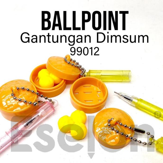 

~^~^~^] 12pcs Pulpen DIMSUM 99012 / pulpen fancy / pulen gantung DIMSUM