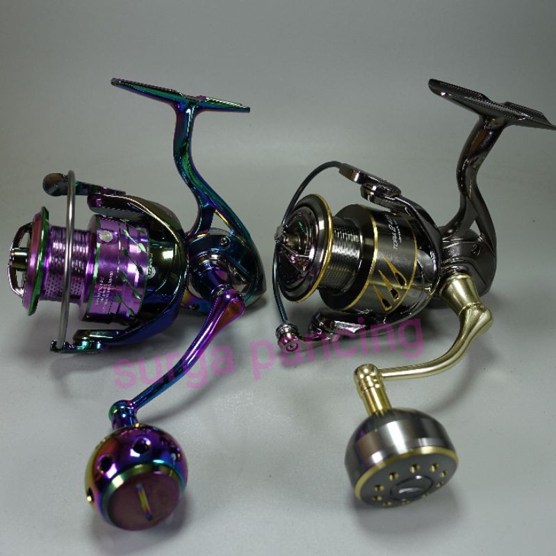 Reel FUGU Tora 2 terbaru dan Tora Pro ORIGINAL body metal bonus sarung reel 1000 2000 3000 4000 6000