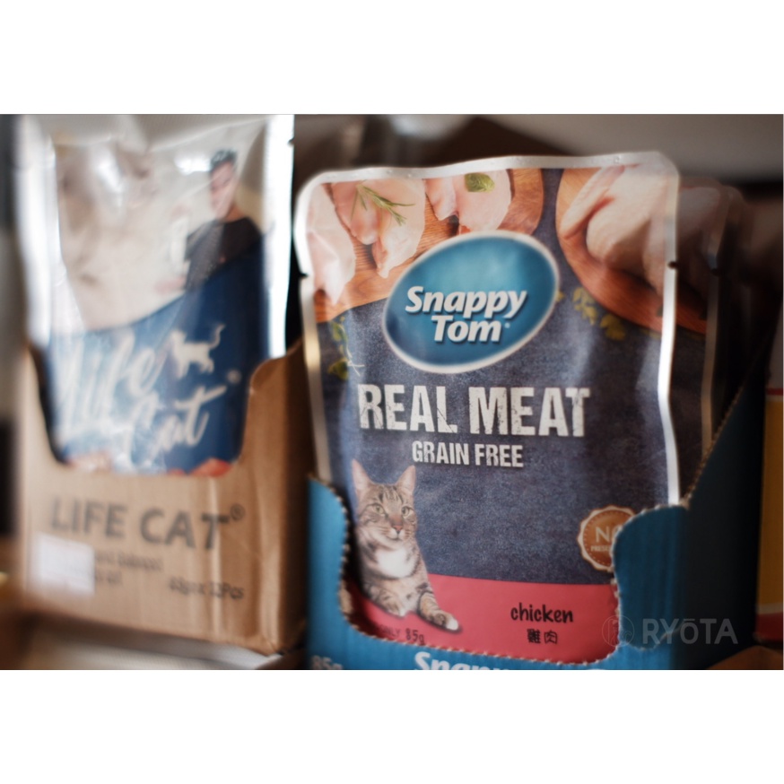 Snappy Tom Pouch / Makanan Kucing Snappy Tom Saset