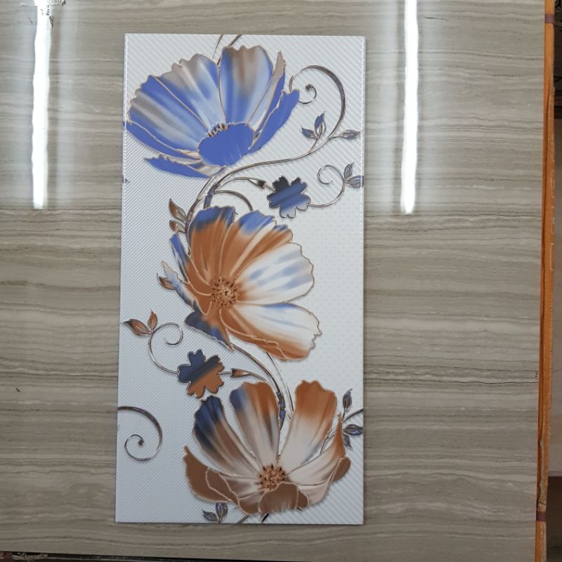 keramik 25x50 dinding kamar mandi/keramik dinding dapur/keramik tiang/keramik motif/keramik motif bu