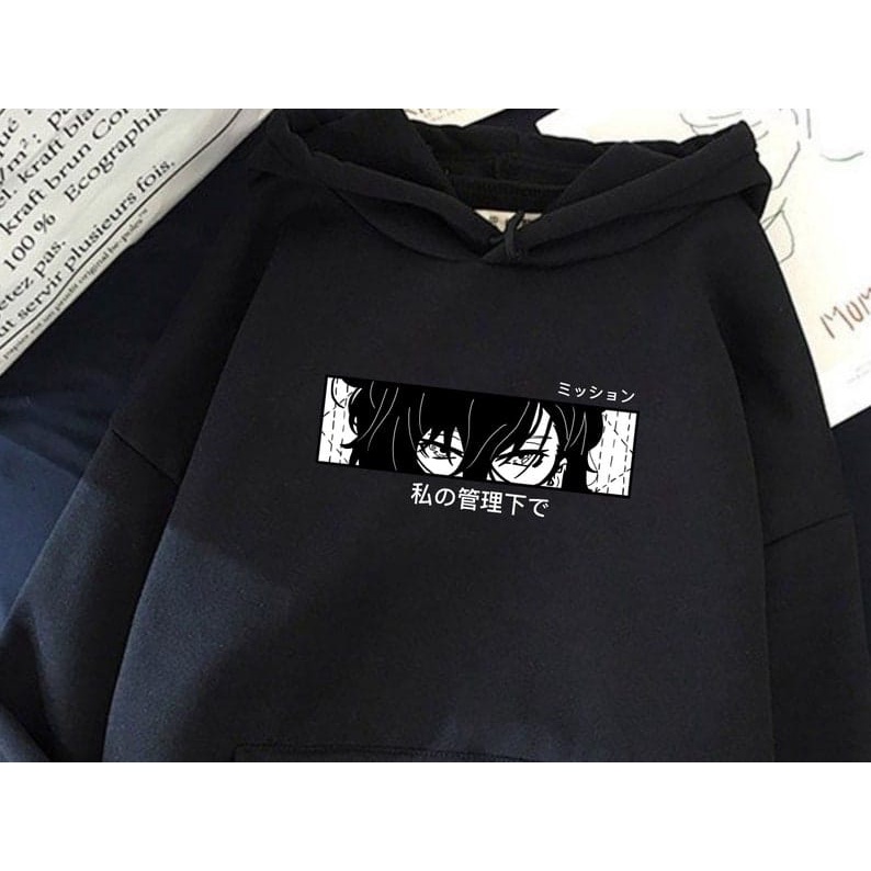 ANIME HOODIE UNISEX DAZAI /// HOODIE UNISEX PREMIUM SIZE M TO XXL FLEECE TEBAL KEKINIAN TERBARU''