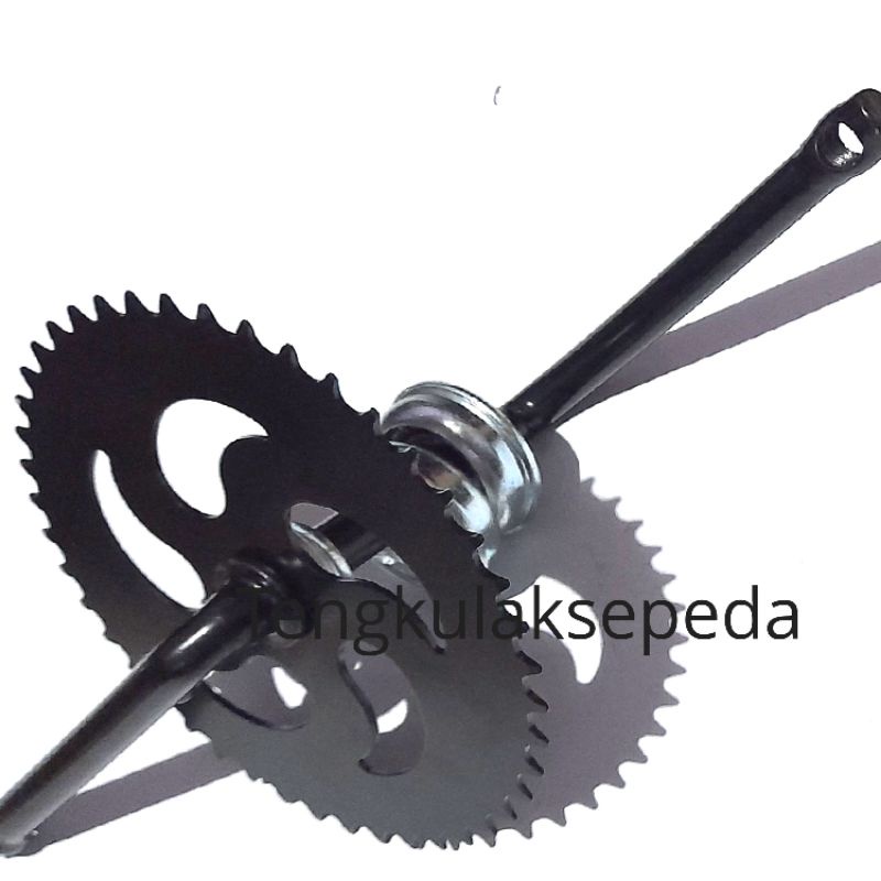 Crank Gir As Langsung Sepeda Bmx 20" 44T Full Set