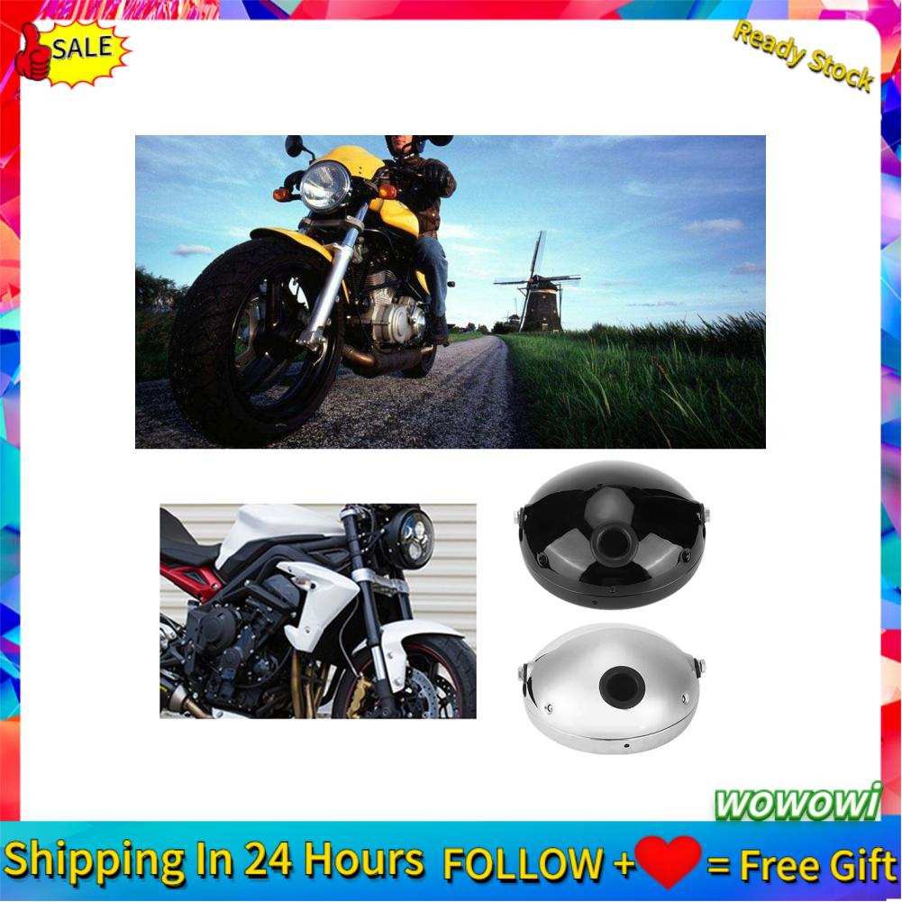 Wowi Case Shell Lampu Depan 7inch Untuk Modifikasi Motor Shopee