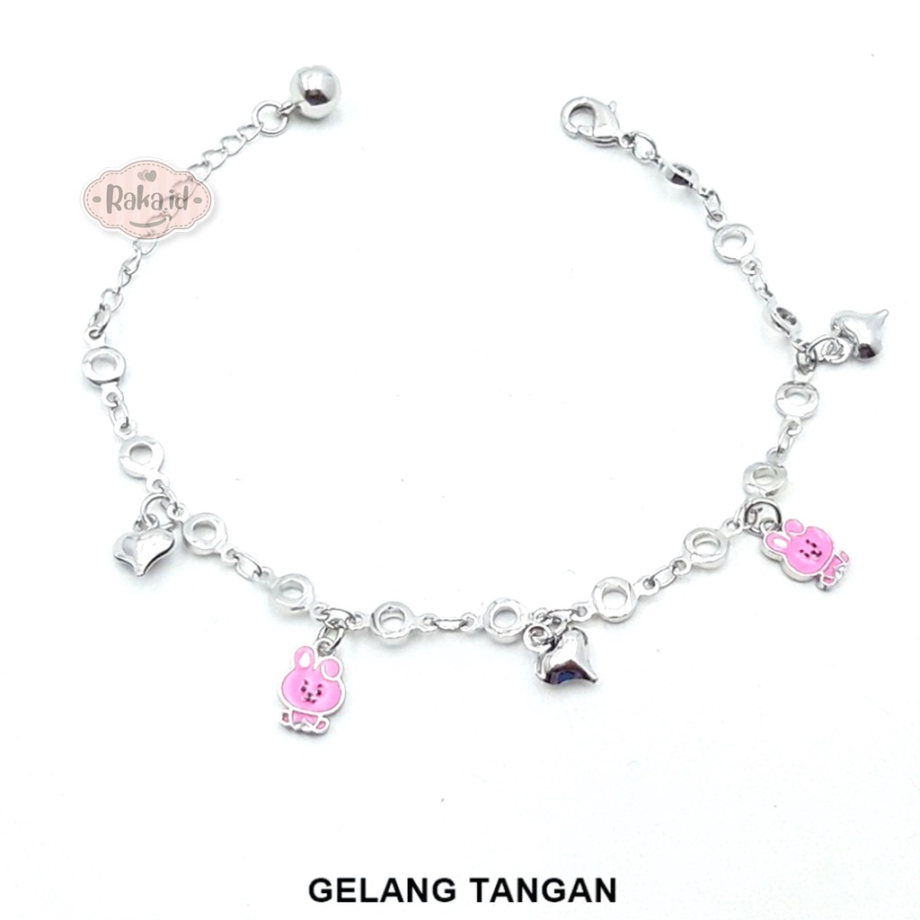 Gelang Tangan Anak Rantai Motif Cooky BTS BTS21 Perhiasan Anak 1185