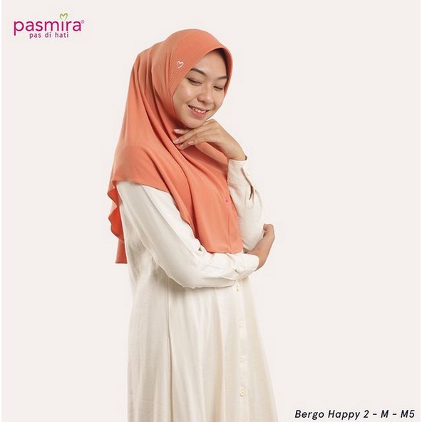 Jilbab Instan Pasmira Happy 2 Exclusive M - Kerudung Hijab Pasmira
