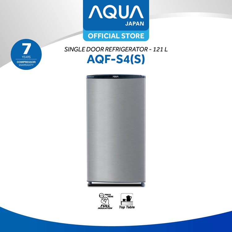 Standing Freezer Aqua AQF-S4(S) 5 RAK Freezer Berdiri ASI Silver (S) / Dark Silver (DS)