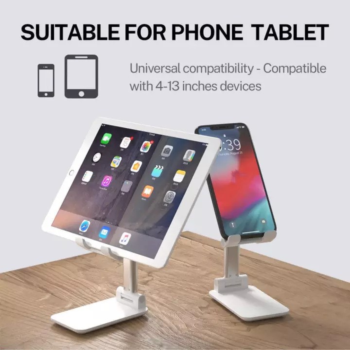 Dudukan Handphone Tablet Lipat Desktop Phone Stand Holder Multi Angle