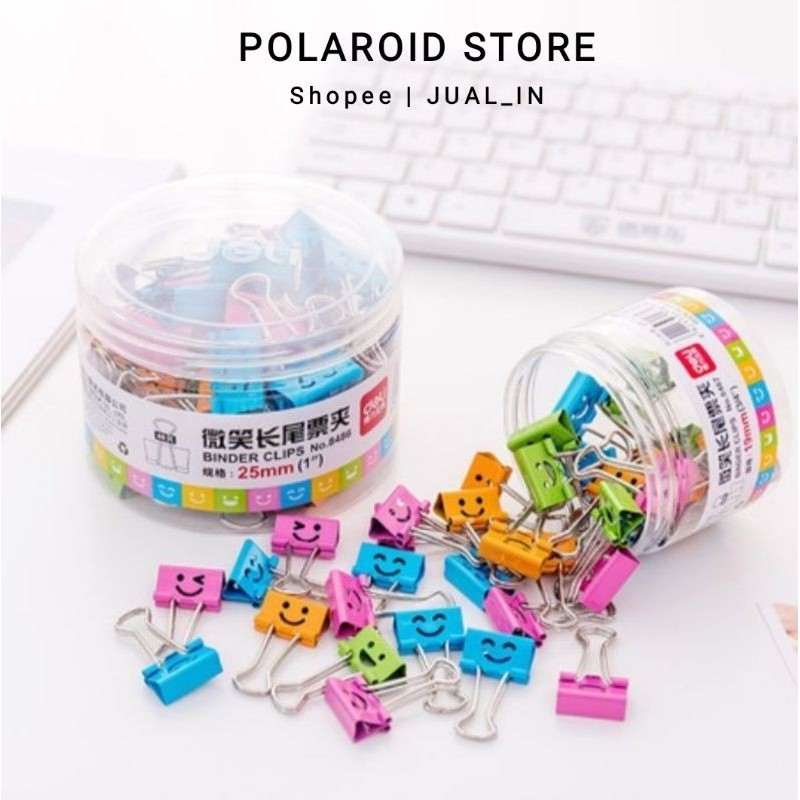 

Binder clip smile satuan