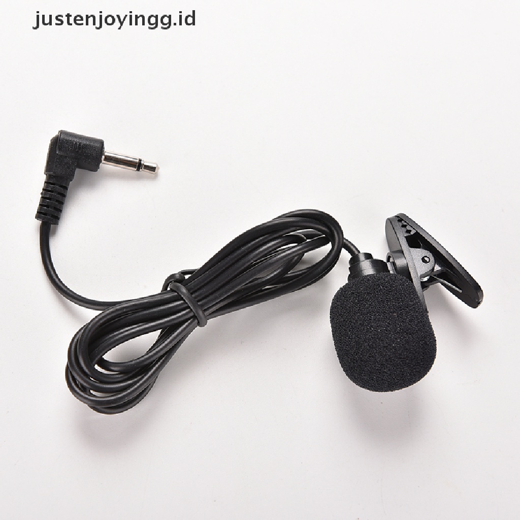 / / Justenjoyingg.id / 3.5mm Mikrofon Studio Mini Dengan Klip On Kerah Untuk PC Desktop Notebook Mikrofon Lavaliere Mini Dengan Klip On Kerah Ukuran 3.5mm