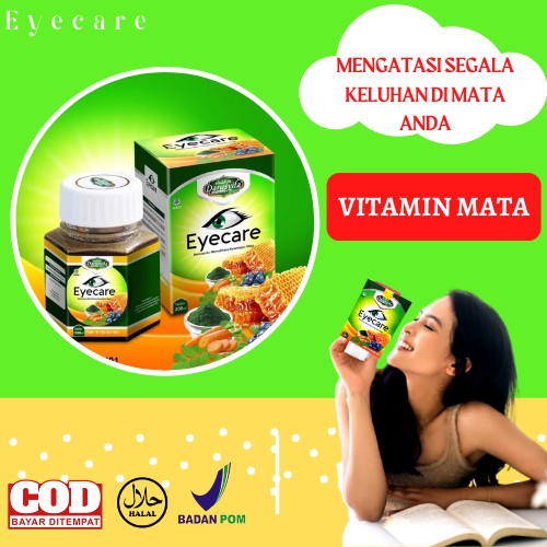 EYECARE madu Vitamin mata | Suplemen Nutrisi untuk Mata | Vitamin mata anak / dewasa