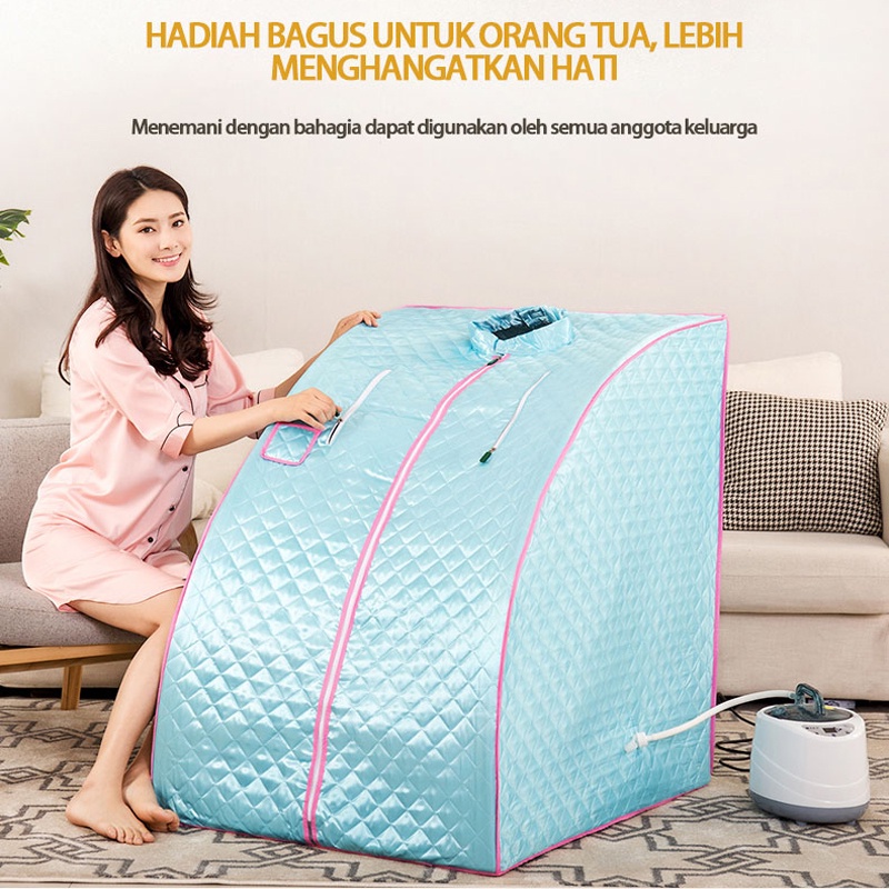 Portable Steam Sauna Sauna Portable Alat Pelangsing Tubuh Alat Sauna Room alat sauna  Slimming portable SURPABAYA