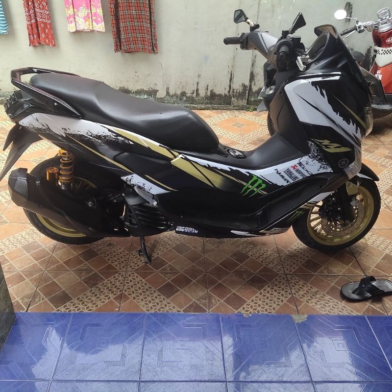 Decal Sticker FullBody Yamaha Nmax Monster Energy Custom By Request