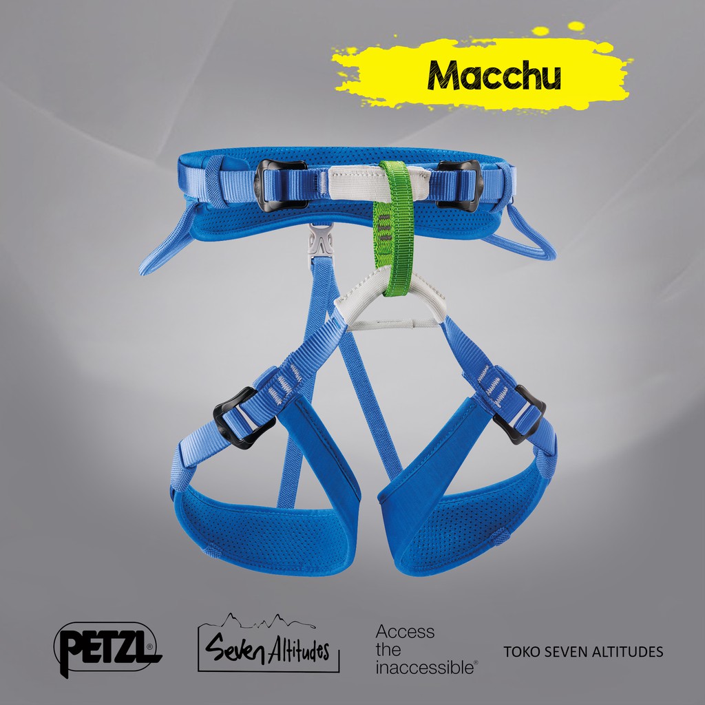 Harness Petzl Macchu for children - Harness Rock Climbing Anak