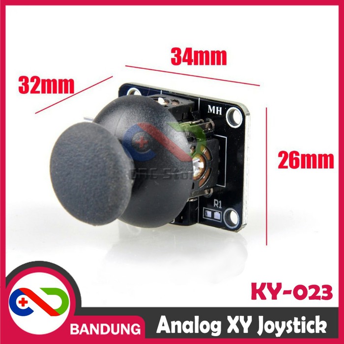 KY-023 ANALOG DUAL AXIS XY JOYSTICK MODULE FOR ARDUINO