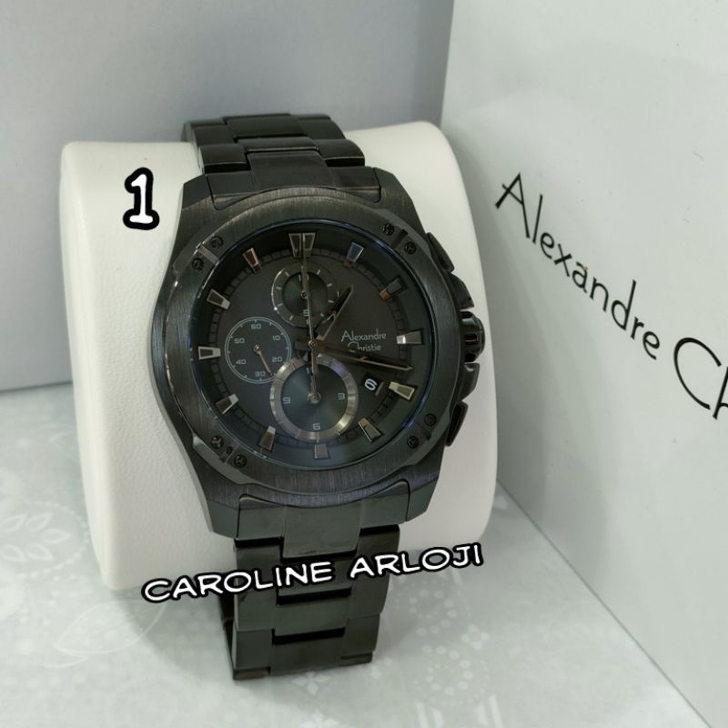JAM TANGAN PRIA ALEXANDRE CHRISTIE AC6595MC