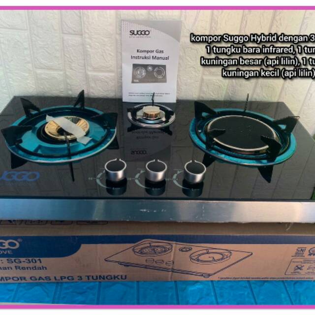 Kompor 3 tungku