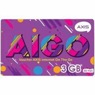 Voucher Axis 3GB 30hari