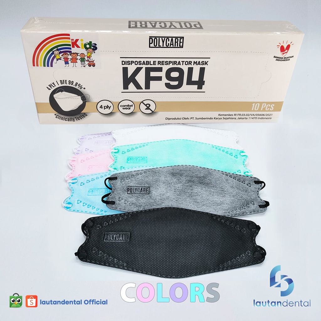 Masker Anak Polycare KF94