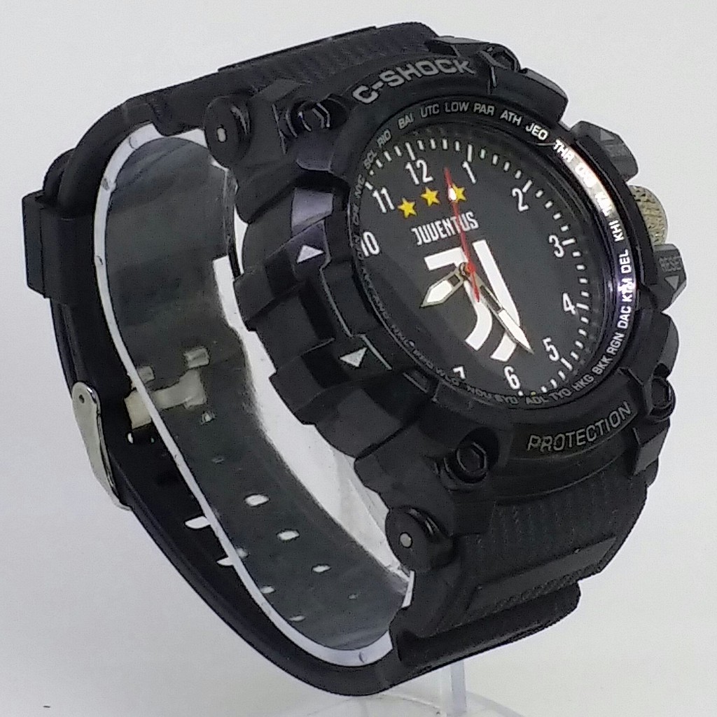 Jam Tangan Juventus Logo New Outdoor Anti Air Full Black