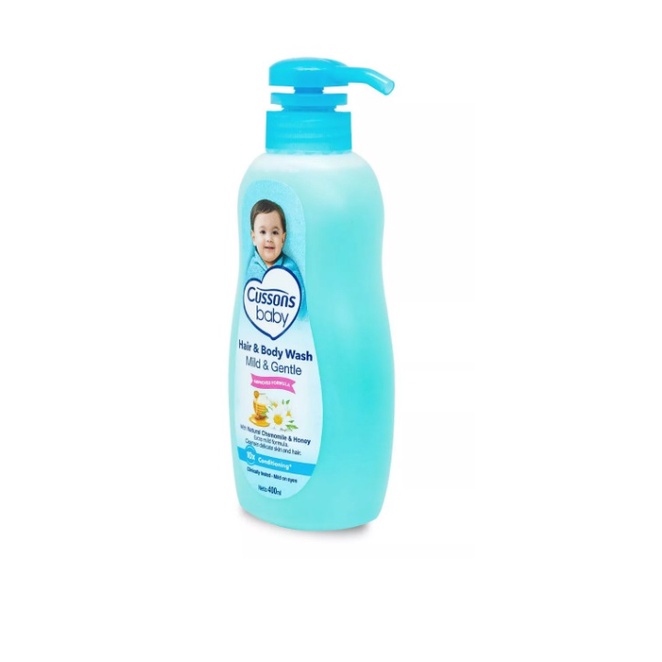 Cussons Baby Hair &amp; Body Wash Sabun Cair Mandi Mild &amp; Gentle Kemasan Botol dan Refill