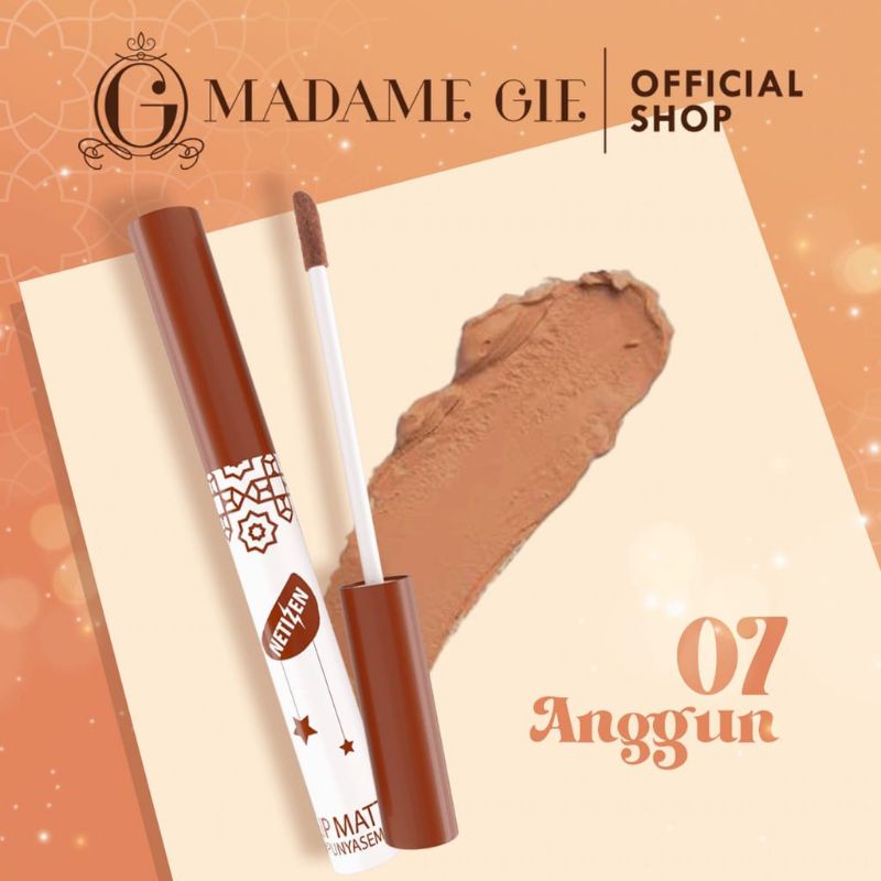 Madame Gie Lip Matte Netizen - Make Up Lipstick | Lip Cream