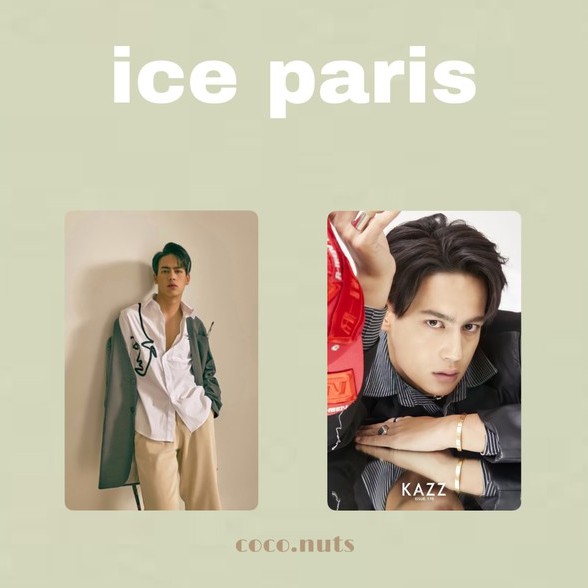 THAI ACTOR PHOTOCARD ICE PARIS