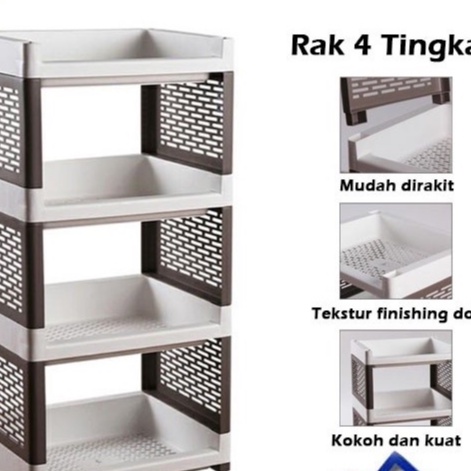 [ASS] Rak Apartemen 4 susun Serbaguna