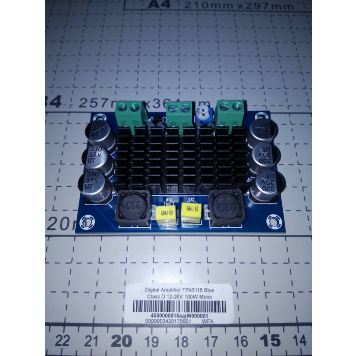 Digital Amplifier TPA3116 TPA3116DA TPA3116D2 Class D 12-26V 100W Mono