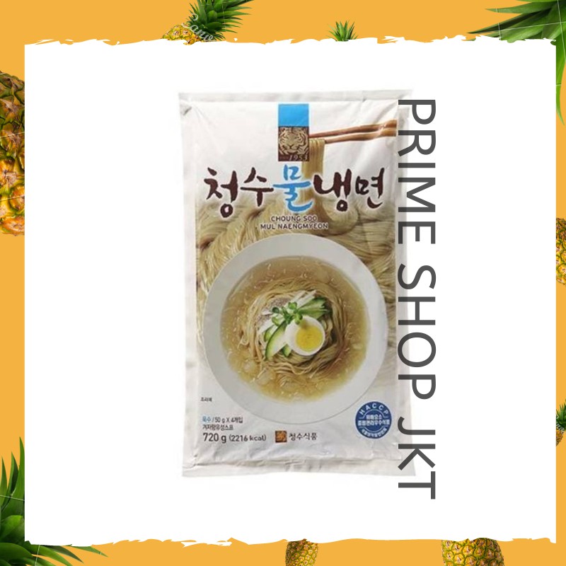 Choung Soo Mul Naengmyeon Mie Dingin Korea 720gr Buckwheat Noodle