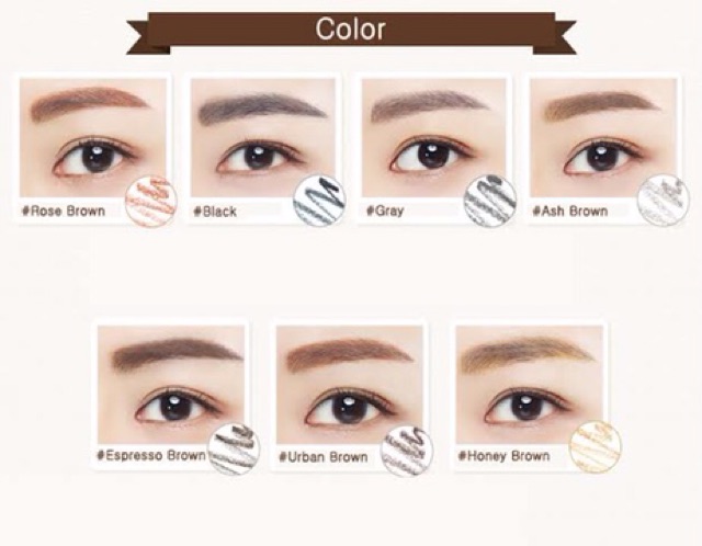 Innisfree Auto Eyebrow Pencil / pensil alis innisfree