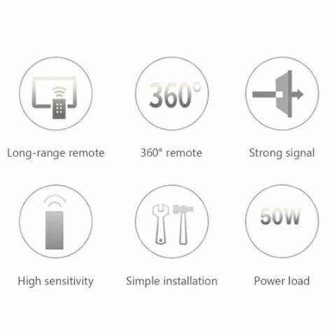 FL3 - Fitting Lampu Dengan Remote Control Dan Lampu Timer