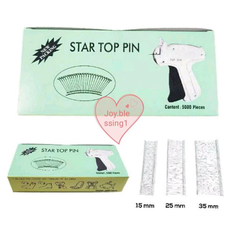 

TAG GUN alat tembak tag pin/REFILL TAG PIN ARROW (ISI 5000 PCS)