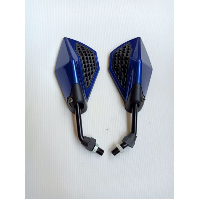 Spion/Sepion GMA Model Tomok Ulir Drat Honda Vario/Beat/Supra/ADV-Biru