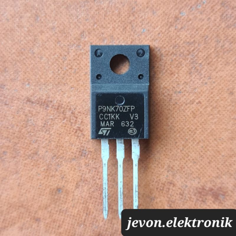 Transistor TR P9NK65 P9NK70 P 9NK65 9NK70 CC1KK V3 MAR 632