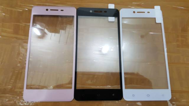 TEMPERED GLASS FULL SCREEN GUARD ALL TIPE IP SAMSUNG ASUS LENOVO OPPO VIVO ADVAN DLL