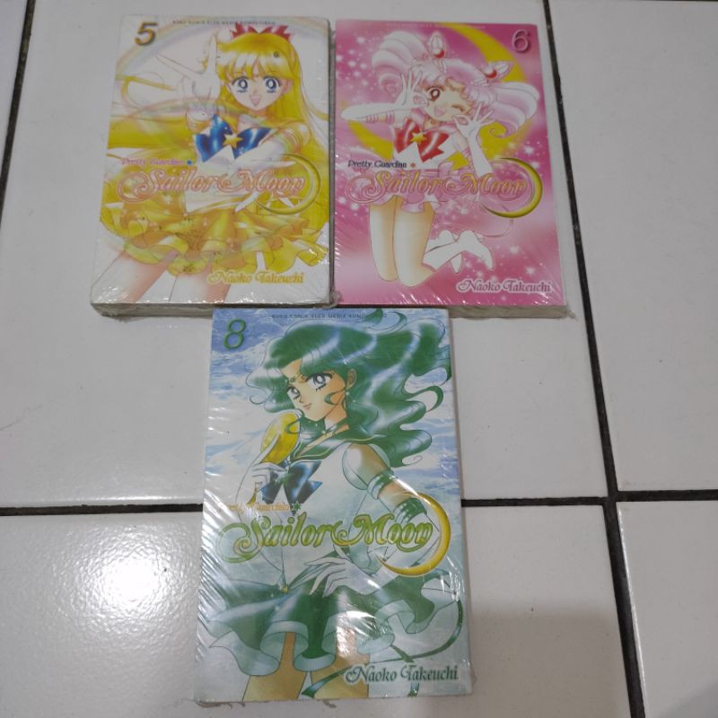 Sailormoon Deluxe Ready Set seri 3-12( minus seri 4)
