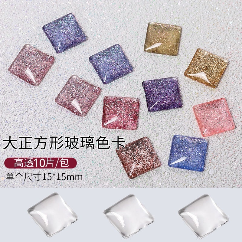 Pretty 30/48/120Pcs Free Lem Papan Display Warna Kutek Gel Bahan Kaca Untuk Nail Art