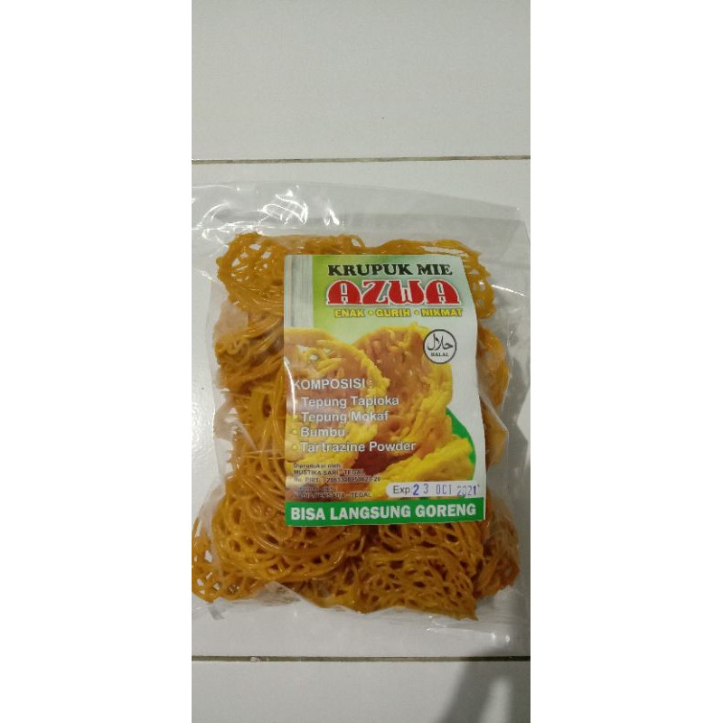 

KRUPUK MIE AZWA BISA LSG GORENG KEMASAN 400 GR