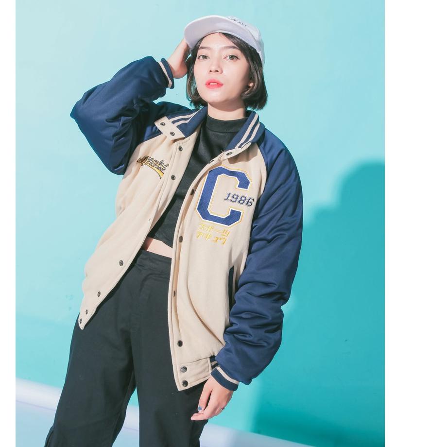 Harga Murah.. CLUB OF 1986 MIYAZAKI JAPAN BASEBALL VINTAGE JACKET / Jaket Varsity Softball Jepang Bi