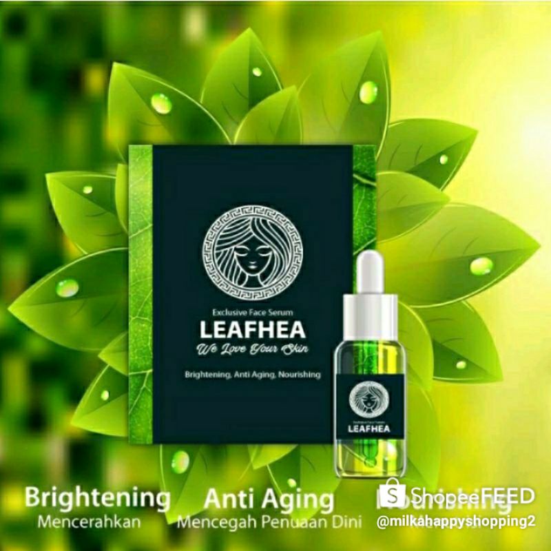 Paket Leafhea Glutha Soap Original & Serum Leafhea