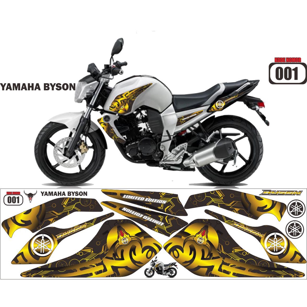 striping yamaha byson/decal variasi byson