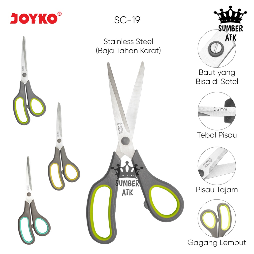 

Gunting Scissors Joyko SC-19