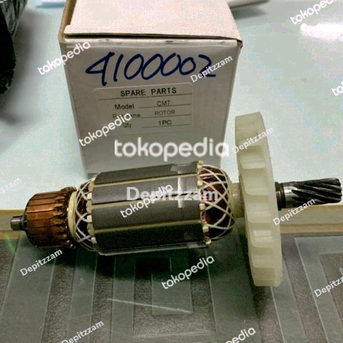 Armature Cm 7 Bitec Angker Rotor Mesin Circularsaw 7 " Bitec Cm 7