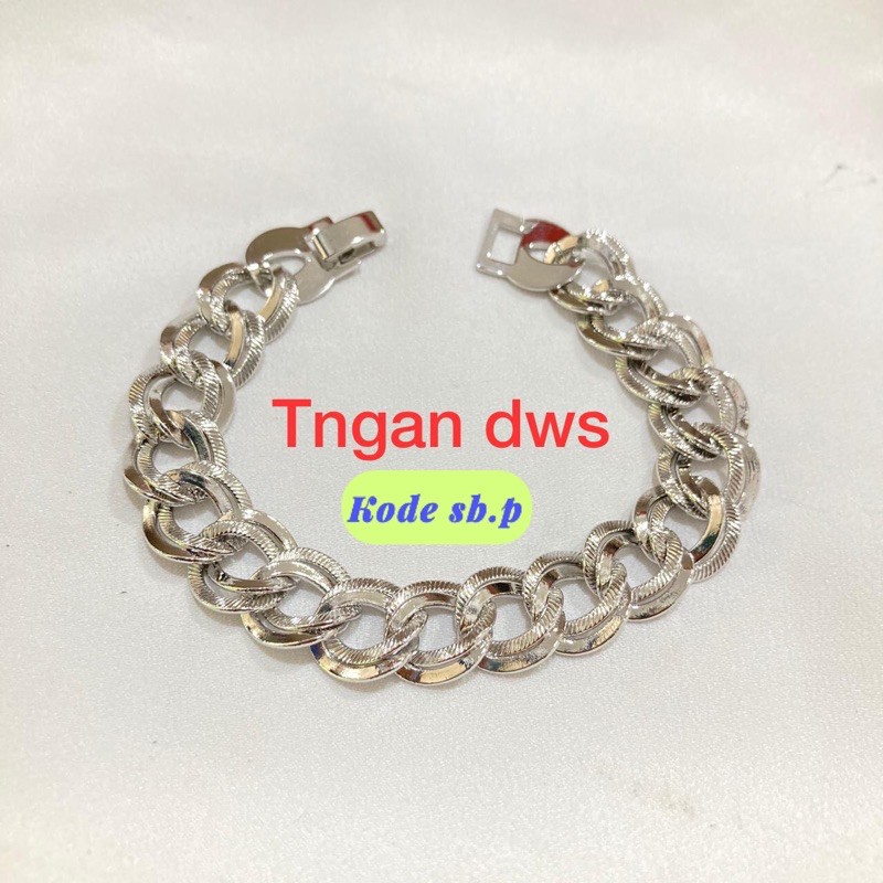 Gelang rante sisik Rapat silver Xuping